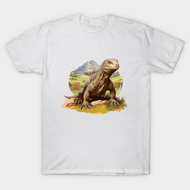 Komodo Dragon T-Shirt by zooleisurelife